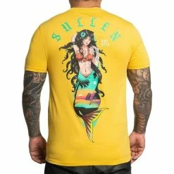 Men's T-shirt SULLEN - ISLANDS - YORK YELLOW
