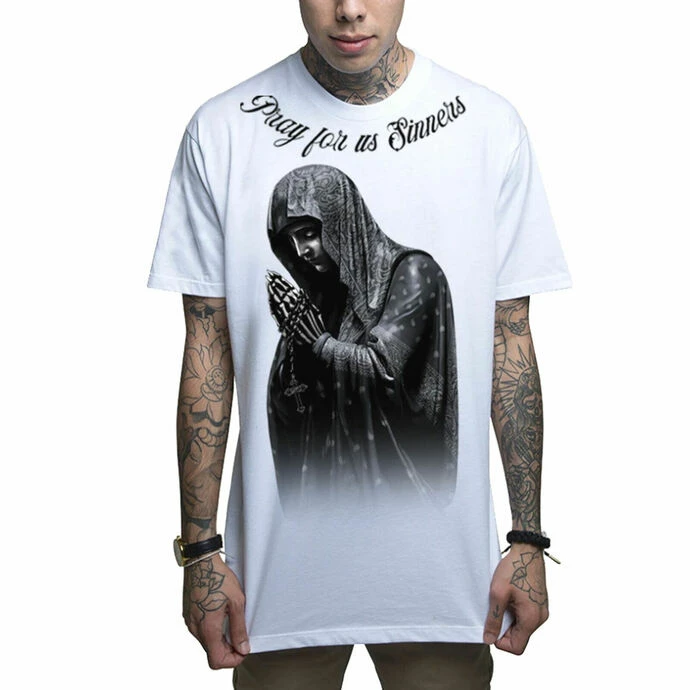 Men's T-shirt MAFIOSO - SINNER - WH 3 Men's T-shirt MAFIOSO - SINNER - WH