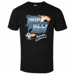 Men T-Shirts Online Store 50 T-shirt Metal Men's Thin Lizzy - THUNDER AND LIGHTNING - PLASTIC HEAD