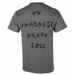 Men's T-shirt EVILE - HELL UNLEASHED (CHARCOAL) - GREY - PLASTIC HEAD -Men T-Shirts Online Store sqweq020