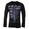Men's Long-sleeved T-shirt FEAR FACTORY - DEMANUFACTURE CLASSIC - BLACK - PLASTIC HEAD -Men T-Shirts Online Store sqweq022