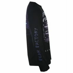 Men's Long-sleeved T-shirt FEAR FACTORY - DEMANUFACTURE CLASSIC - BLACK - PLASTIC HEAD -Men T-Shirts Online Store sqweq024