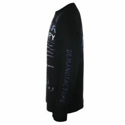 Men's Long-sleeved T-shirt FEAR FACTORY - DEMANUFACTURE CLASSIC - BLACK - PLASTIC HEAD -Men T-Shirts Online Store sqweq025