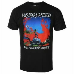 Men's T-shirt URIAH HEEP - THE MAGICIANS BIRTHDAY - BLACK - PLASTIC HEAD