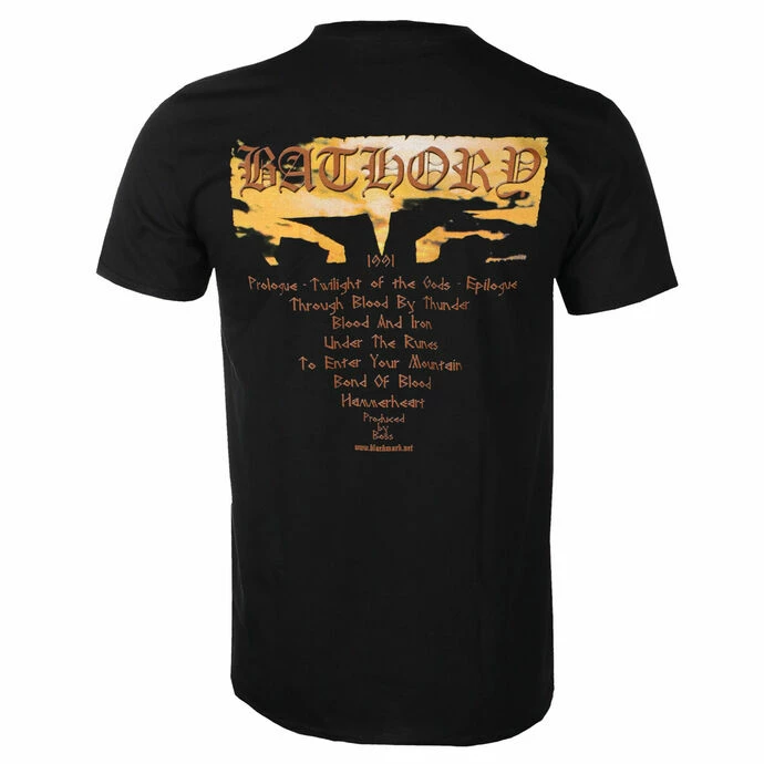 Men's T-shirt BATHORY - TWILIGHT OF THE GODS - PLASTIC HEAD 4 Men's T-shirt BATHORY - TWILIGHT OF THE GODS - PLASTIC HEAD - Image 2