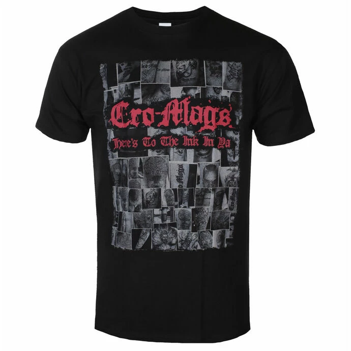 Men's T-shirt CRO-MAGS - HERE'S TO THE INK IN - PLASTIC HEAD 3 Men's T-shirt CRO-MAGS - HERE'S TO THE INK IN - PLASTIC HEAD