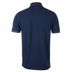 Men's T-shirt Black Sabbath - Wavy Logo - NAVY Polo -Men T-Shirts Online Store ssa 016