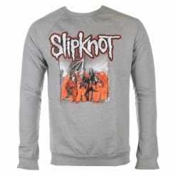 Unisex T-shirt With Long Sleeves Slipknot - Self-Titled - GREY - ROCK OFF