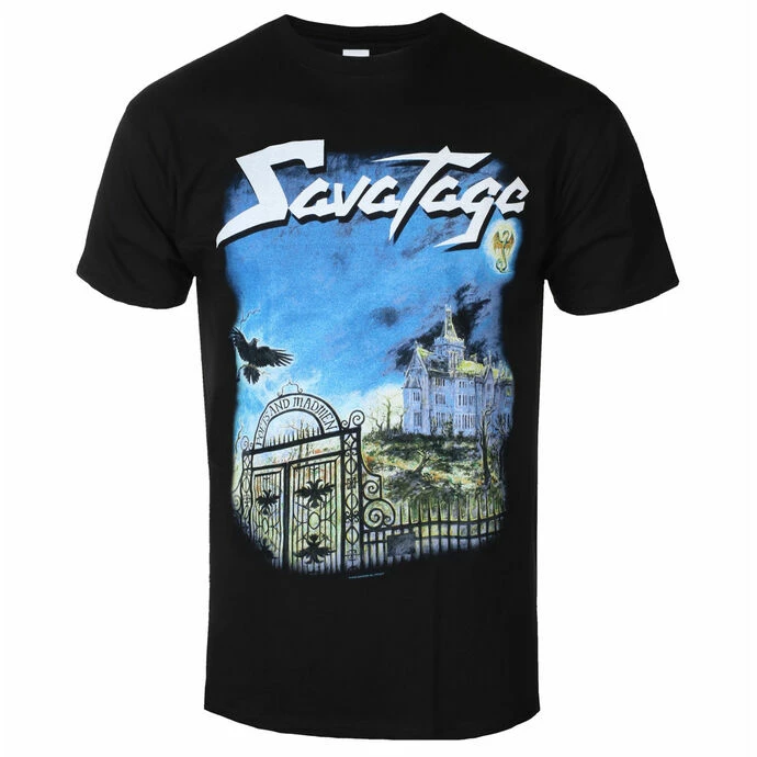 Men's T-shirt SAVATAGE - POETS & MADMEN - BLACK - PLASTIC HEAD 3 Men's T-shirt SAVATAGE - POETS & MADMEN - BLACK - PLASTIC HEAD