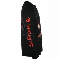 Men's Long-sleeved T-shirt SIX FEET UNDER - ZOMBIE - BLACK - PLASTIC HEAD 8 Men's Long-sleeved T-shirt SIX FEET UNDER - ZOMBIE - BLACK - PLASTIC HEAD -Men T-Shirts Online Store ssasa004