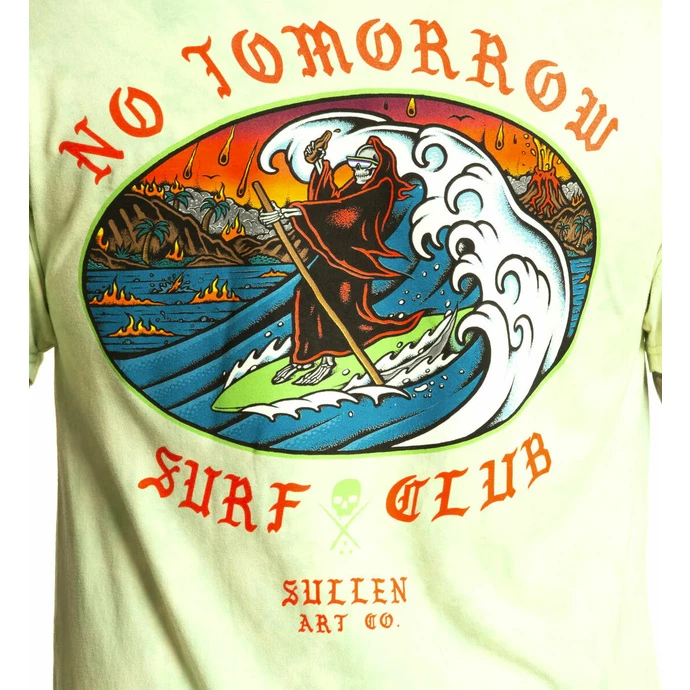 Men's T-shirt SULLEN - NO TOMORROW - NEPTUNE/PASTEL YELLOW CRYSTAL 5 Men's T-shirt SULLEN - NO TOMORROW - NEPTUNE/PASTEL YELLOW CRYSTAL - Image 3