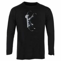 Men's Long-sleeved T-shirt KVELERTAK - CLAWS - BLACK - PLASTIC HEAD
