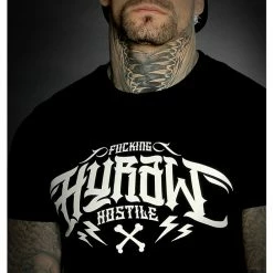 Men's T-shirt HYRAW - Graphic - Noir LOGO BLANC 9 Men's T-shirt HYRAW - Graphic - Noir LOGO BLANC -Men T-Shirts Online Store tee shirt hyraw essential homme noir logo blanc 2