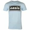 Men's T-shirt Oasis - Decca Logo Sky Blue -Men T-Shirts Online Store tfe003