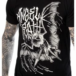 T-shirt Hardcore Men's - ANGEL OF DEATH - HYRAW -Men T-Shirts Online Store tsh angelofdeath5