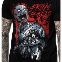 T-shirt Hardcore Men's - FROM THE DEAD - HYRAW -Men T-Shirts Online Store tsh fromthedead5