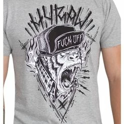 T-shirt Hardcore Men's - MONKEY - HYRAW -Men T-Shirts Online Store tsh monkey5