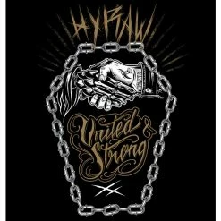 T-shirt Hardcore Men's - UNITED - HYRAW -Men T-Shirts Online Store tsh united3
