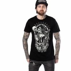 T-shirt Hardcore Men's - VOODOO QUEEN - HYRAW -Men T-Shirts Online Store tsh voodooqueen4