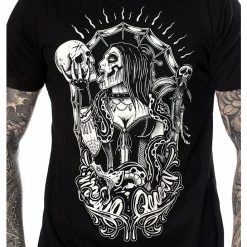 T-shirt Hardcore Men's - VOODOO QUEEN - HYRAW -Men T-Shirts Online Store tsh voodooqueen5
