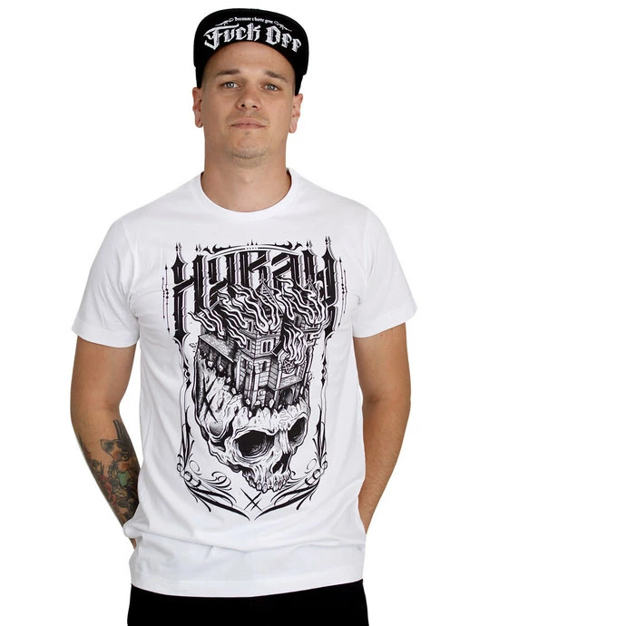 T-shirt Hardcore Men's - WHITE CHURCH - HYRAW 5 T-shirt Hardcore Men's - WHITE CHURCH - HYRAW - Image 3