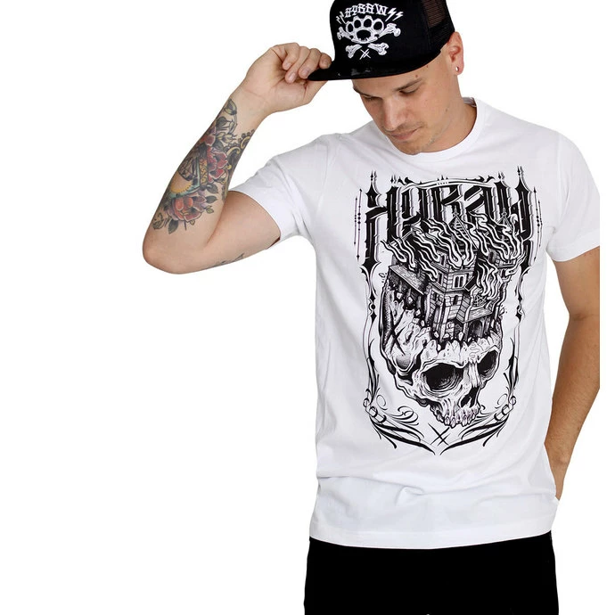 T-shirt Hardcore Men's - WHITE CHURCH - HYRAW 6 T-shirt Hardcore Men's - WHITE CHURCH - HYRAW - Image 4