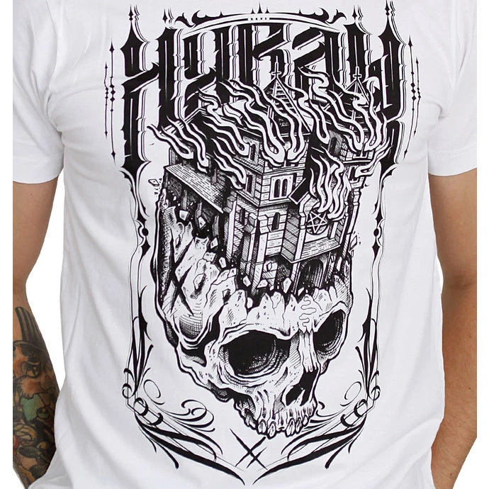 T-shirt Hardcore Men's - WHITE CHURCH - HYRAW 7 T-shirt Hardcore Men's - WHITE CHURCH - HYRAW - Image 5