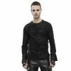 Men's Long-sleeved T-shirt DEVIL FASHION - Lullaby Printed Punk -Men T-Shirts Online Store tt204 9