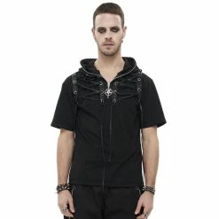 Men's T-shirt DEVIL FASHION - Belphegor Punk Pentagram