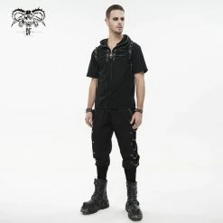 Men's T-shirt DEVIL FASHION - Belphegor Punk Pentagram -Men T-Shirts Online Store tt210 8