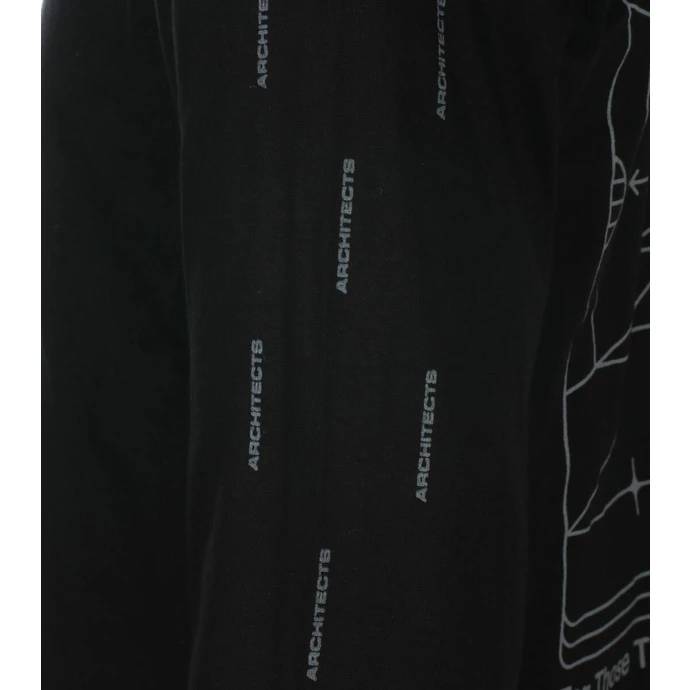 Men's T-shirt Long Sleeve Architects - FTTWTE Grid - Black - KINGS ROAD 7 Men's T-shirt Long Sleeve Architects - FTTWTE Grid - Black - KINGS ROAD - Image 5