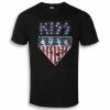 T-shirt Metal Men's Kiss - Stars & Stripes - HYBRIS