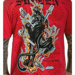 Men's T-shirt SULLEN - RED ELECTRIC -Men T-Shirts Online Store w86010
