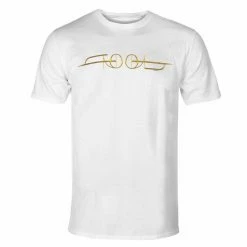 Men's T-shirt TOOL - GOLD ISO - WHITE - PLASTIC HEAD