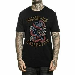 Men's T-shirt SULLEN - WOLFS DEN - BLACK