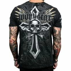 Men's T-shirt WORNSTAR - Bullet Saint 9 Men's T-shirt WORNSTAR - Bullet Saint -Men T-Shirts Online Store wornstar street wear bullet saint tee 15033465700403 5001x