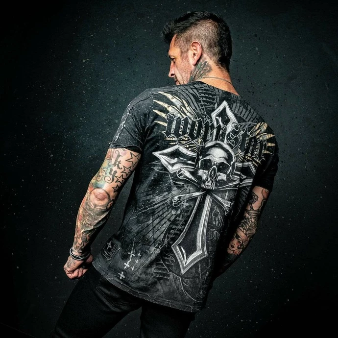 Men's T-shirt WORNSTAR - Bullet Saint 5 Men's T-shirt WORNSTAR - Bullet Saint - Image 3