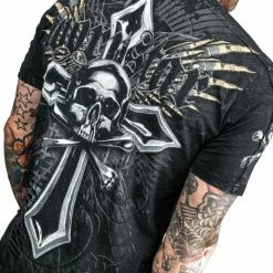 Men's T-shirt WORNSTAR - Bullet Saint 13 Men's T-shirt WORNSTAR - Bullet Saint -Men T-Shirts Online Store wornstar street wear bullet saint tee 15033465700403 5005x