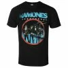 Men's T-shirt Ramones - Circle Photo - Black - ROCK OFF -Men T-Shirts Online Store wq035