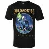 Men's T-shirt Megadeth - RIP Anniversary BL - ROCK OFF -Men T-Shirts Online Store wq051