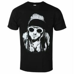 Men's T-shirt Nirvana - Kurt Cobain - One Color - BLACK - ROCK OFF