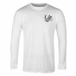 Men's Long-sleeved T-shirt KORN - REQUIEM - POCKET LOGO - PLASTIC HEAD