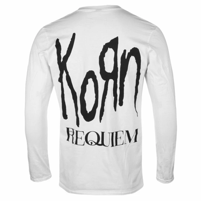 Men's Long-sleeved T-shirt KORN - REQUIEM - POCKET LOGO - PLASTIC HEAD 4 Men's Long-sleeved T-shirt KORN - REQUIEM - POCKET LOGO - PLASTIC HEAD - Image 2