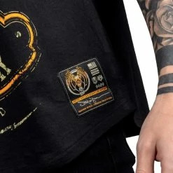 Men's T-shirt With 3/4 Sleeve WORNSTAR - Rock N Roll Forever -Men T-Shirts Online Store wsrtm rnr4vr 84