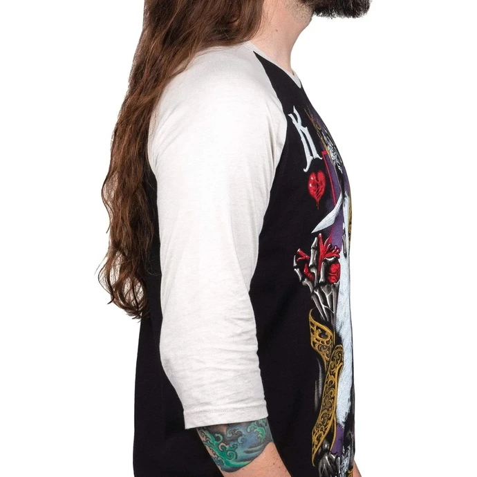 Men's T-shirt With 3/4 Sleeve WORNSTAR - Suicide King 7 Men's T-shirt With 3/4 Sleeve WORNSTAR - Suicide King - Image 5