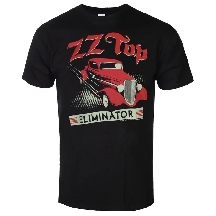Men's T-shirt ZZ-Top - Eliminator - Black - HYBRIS 3 Men's T-shirt ZZ-Top - Eliminator - Black - HYBRIS