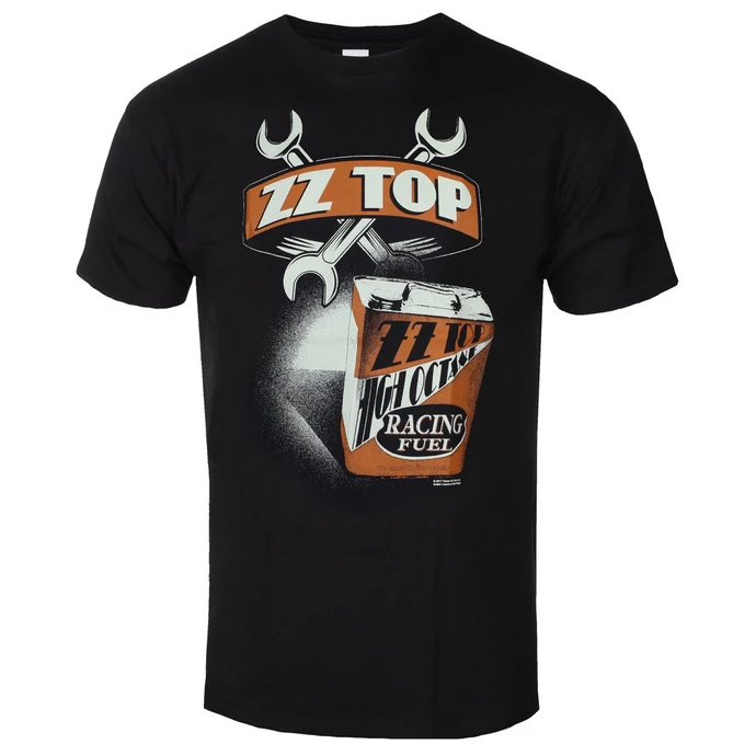 Men's T-shirt ZZ-Top - High Octane Racing Fuel - Black - HYBRIS 3 Men's T-shirt ZZ-Top - High Octane Racing Fuel - Black - HYBRIS