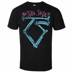 Men's T-shirt Twisted Sister - Washed Logo - Black - HYBRIS