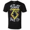 Men's T-shirt Twisted Sister - We´re Not Gonna Take It - Black - HYBRIS -Men T-Shirts Online Store wwe024
