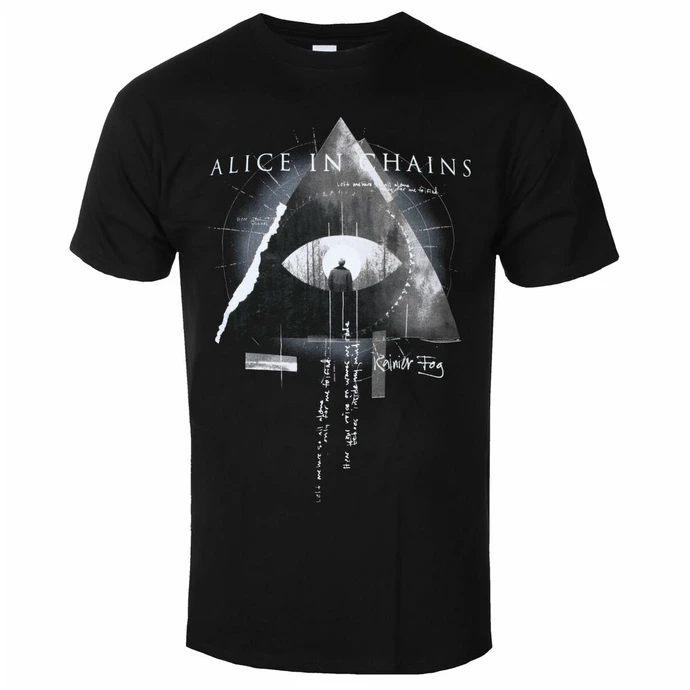 Men's T-shirt Alice In Chains - Fog Mountain - BLACK - ROCK OFF 3 Men's T-shirt Alice In Chains - Fog Mountain - BLACK - ROCK OFF